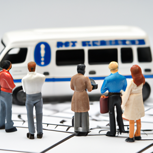 תמונה המציגה קבוצת אנשים מסיעור מוחות לתכנון מראש של השכרת האוטובוס שלהם.